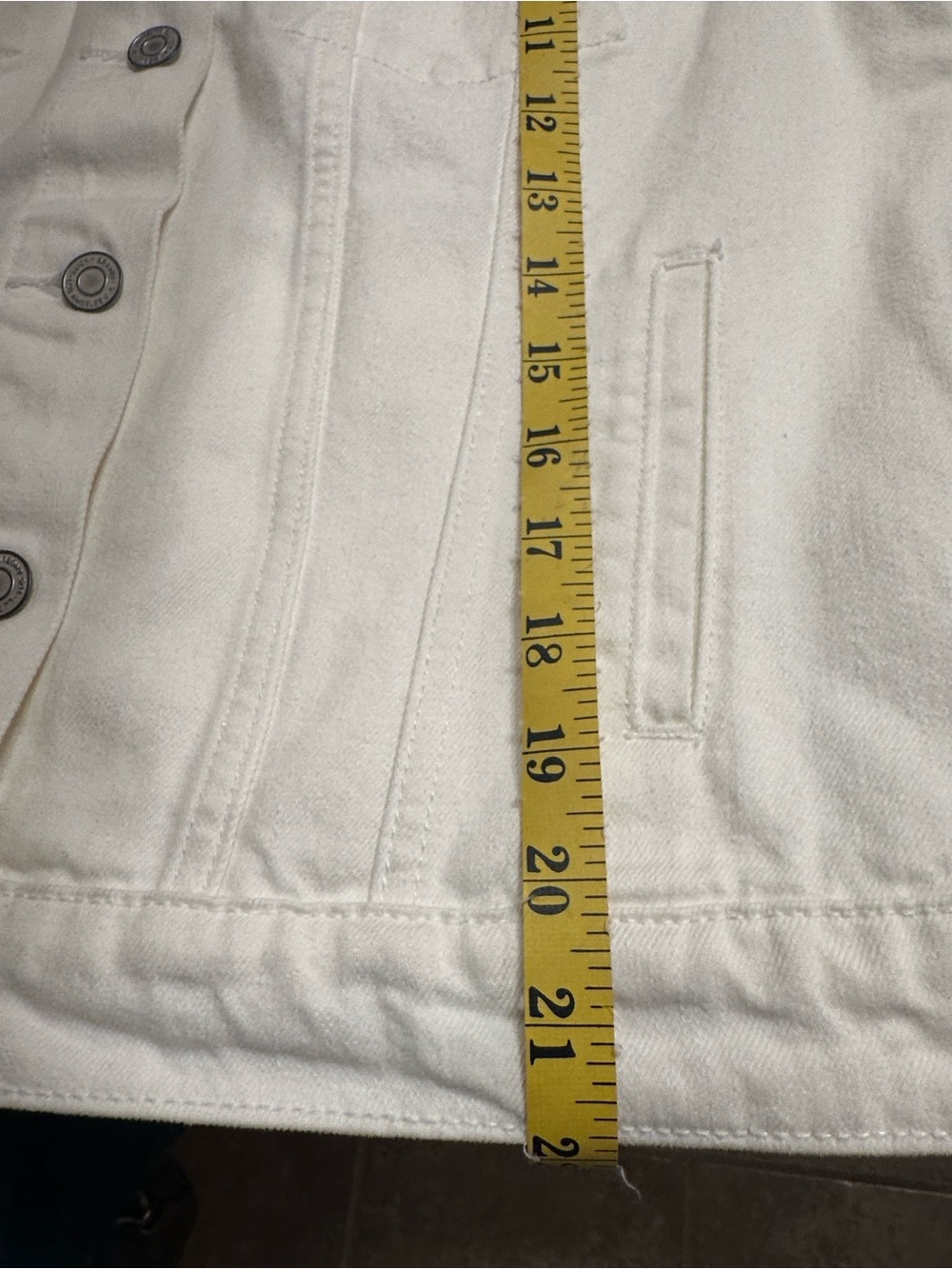 Lucky Brand Women's white Denim Jacket - Picture 11 of 11